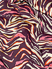 deadstock abstract - pink and eggplant - viscose