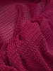 deadstock wine red - beautiful voile with structure - exclusive quality