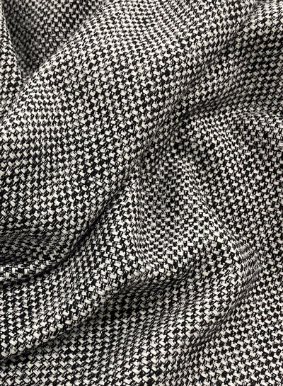 deadstock Beautiful Italian coat fabric - woven jacquard
