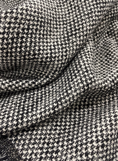 deadstock Beautiful Italian coat fabric - woven jacquard