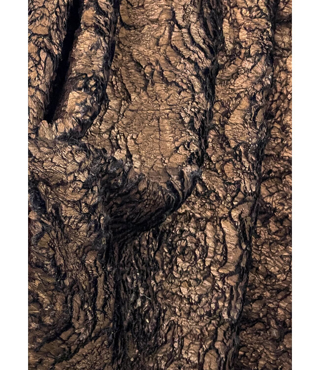 deadstock prachtige brons faux fur