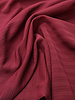 deadstock burgundy with structure - not stretchy - beautiful for dresses and tops