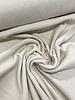 M. beige - megazacht en stevig gebreid - opgeruwde viscose ribbel tricot