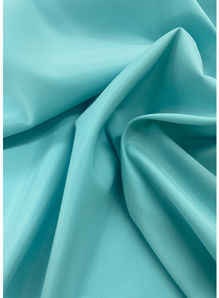 Venezia aqua blauw Venezia stretch voering color 8086