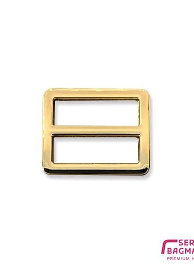 SBM Sliding buckle tight - 25mm - warm gold