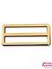 ZipperZoo 2-Pack Sliding Buckle Tight - 50mm - Warm Gold