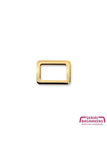 ZipperZoo 2 PACK rechte passant strak - 19 mm - goud