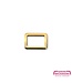 ZipperZoo 2 PACK rechte passant strak - 19 mm - goud