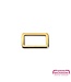 ZipperZoo 2-Pack - rechte passant strak - 25 mm - goud