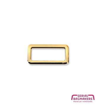 ZipperZoo 2 PACK - rechte passant strak - 32 mm - goud