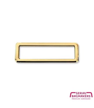 ZipperZoo 2-PACK rechte passant strak - 50 mm - goud