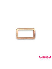 ZipperZoo 2-Pack - rechte passant strak - 25 mm - Rose goud