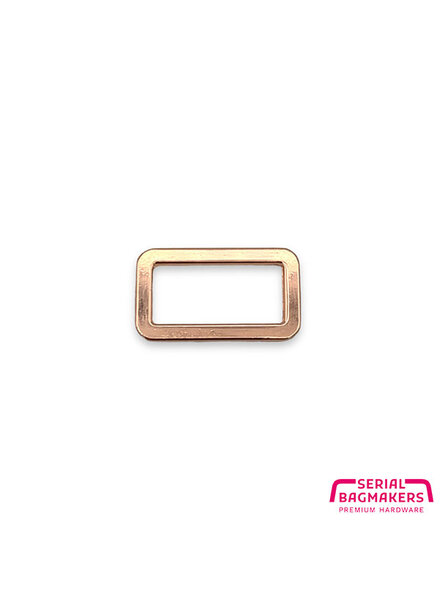 ZipperZoo 2-Pack - rechte passant strak - 25 mm - Rose goud