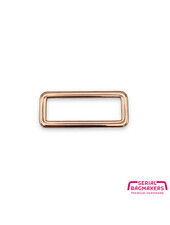 ZipperZoo 2-PACK rechte passant strak - 38 mm - Rose goud