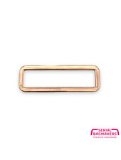 ZipperZoo 2-PACK rechte passant strak - 50 mm - Rose goud