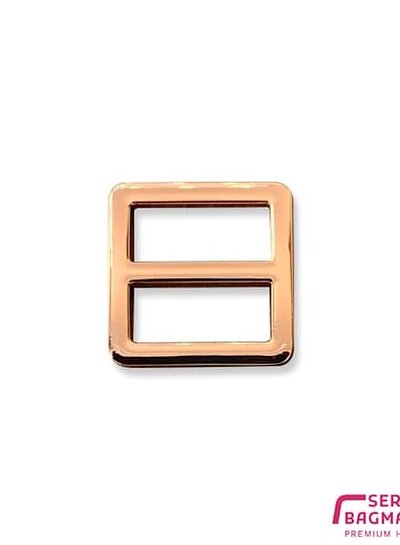 ZipperZoo 2-Pack Sliding Buckle Tight - 19mm - Rose Gold