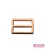 ZipperZoo 2-pack schuifgesp strak - 32 mm - rosé goud