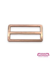 ZipperZoo 2-Pack Sliding Buckle Tight - 50mm - Rose Gold