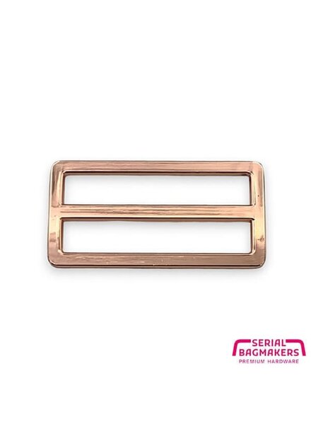 ZipperZoo 2-Pack Sliding Buckle Tight - 50mm - Rose Gold