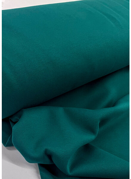 M. petrol green - thick jogging, softly roughened on the inside