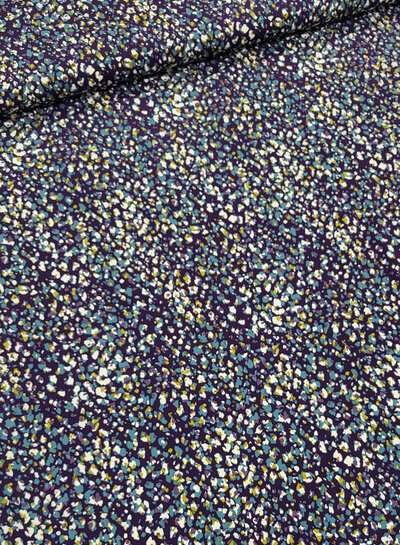 M. purple small spots - viscose