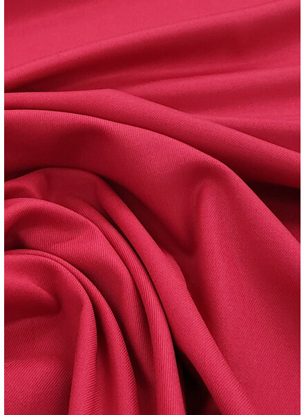 kersenrood -  geweven bamboe - gerecycleerde, heel soepelvallende stof en geen kreuk