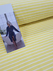 M. striped yellow - sponge - stretchy terry cloth