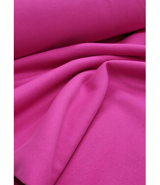 Madeline fuchsia - thick jogging, softly roughened on the inside v