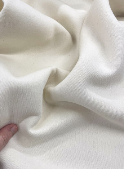 Madeline natural beige - thick jogging, softly roughened on the inside