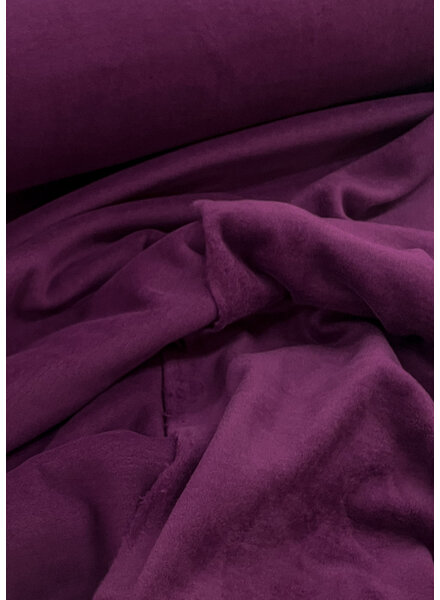 Swafing plum - cotton fleece