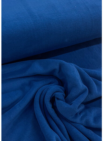 Swafing indigo blue - soft warm cotton fleece