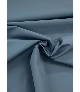 Madeline dusty blue - matte - trench coat fabric