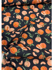 M. peaches navy - super soft cotton