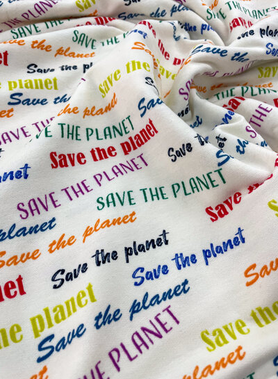M. Save the planet - summer sweater - french terry