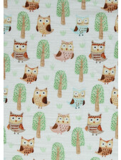 Madeline owls - tetra / double gauze