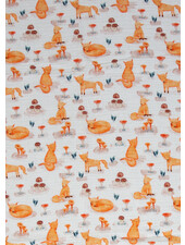 Madeline red fox - tetra / double gauze