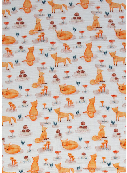 Madeline rode vos - tetra / double gauze