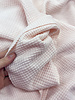 M. soft pink with waffle structure - knitted viscose