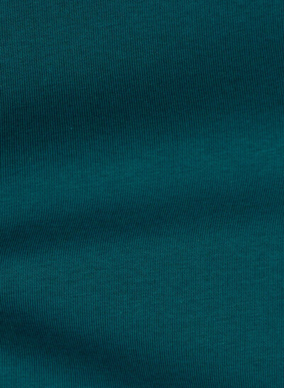 M. petrol blue - thick jogging, softly roughened on the inside