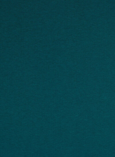 Madeline petrol blue - thick jogging, softly roughened on the inside