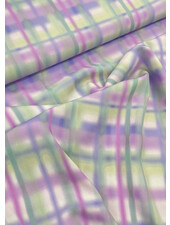 M. lilac faded screens - woven viscose