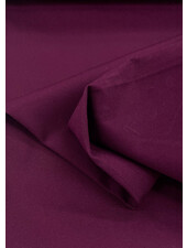 M. cardinal purple eggplant - beautiful stretch cotton with twill weave