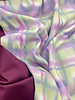 M. cardinal purple eggplant - beautiful stretch cotton with twill weave