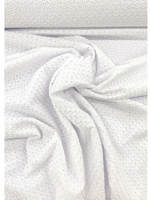 M. checks - white - broderie anglaise