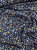 M. navy blue flower field - jersey