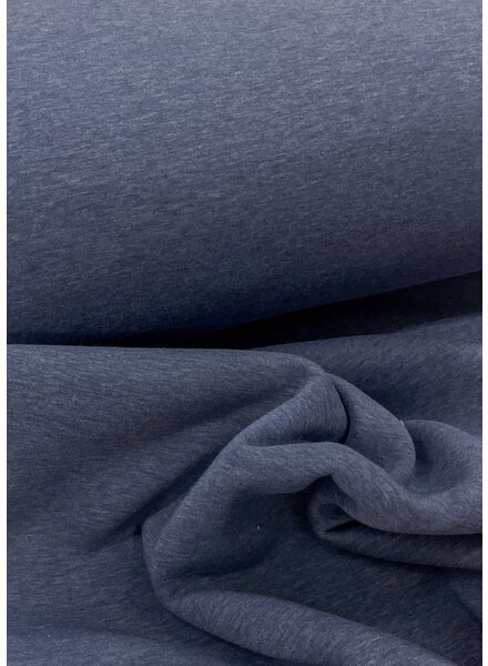 M. denim melange - thick jogging, softly roughened on the inside Q