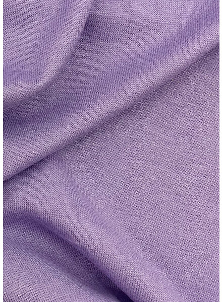 M. lilac - knitted rayon with a subtle sparkle