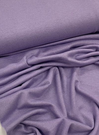 M. lilac - knitted rayon with a subtle sparkle