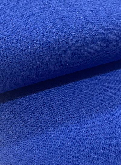 M. kobaltblauw - gebreide rayon met een subtiel sprankeltje