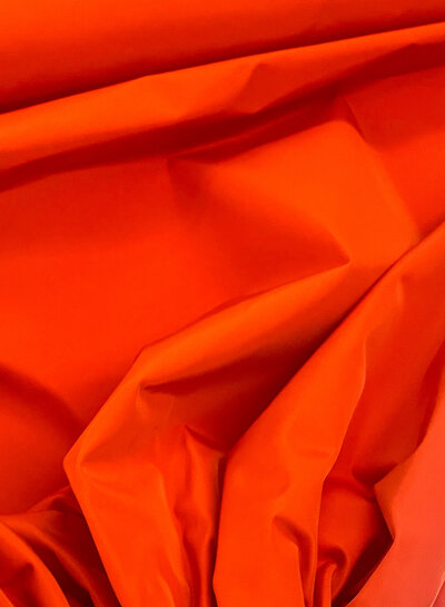 M. hermès orange trench coat fabric